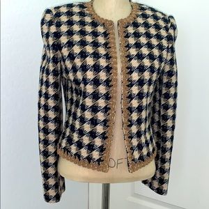 Theomiles wool blazer jacket size 6 . Fully lined